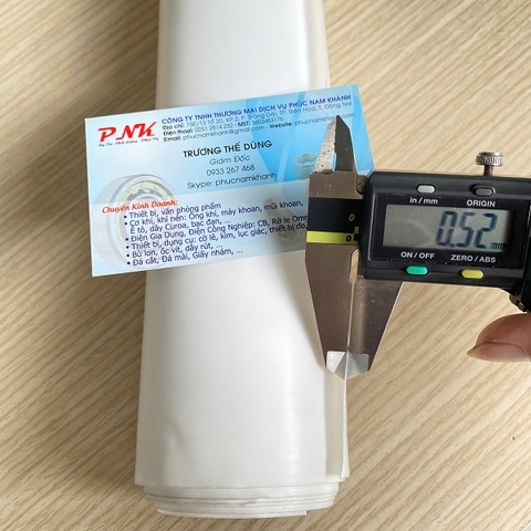 TẤM TEFLON 1Mx0.5MM
