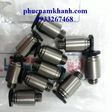 NỐI THẲNG INOX REN M5 ỐNG 3MM