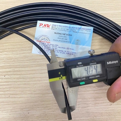 ỐNG DẪN DẦU MỠ 1 LỚP ĐƯỜNG KÍNH NGOÀI 4MM CHẤT LIỆU NHỰA