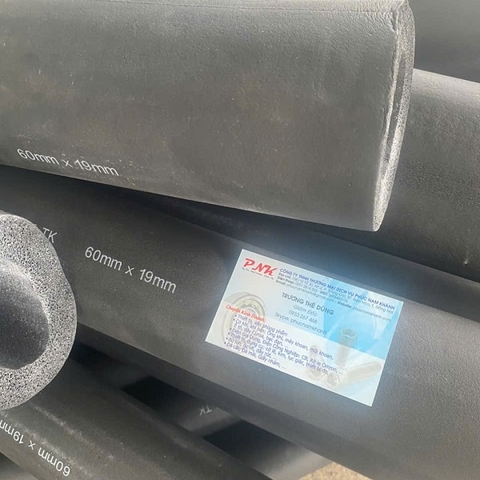 ỐNG CAO SU BẢO ÔN SUPERLON D60 x DẦY 19MM x DÀI 1.83M