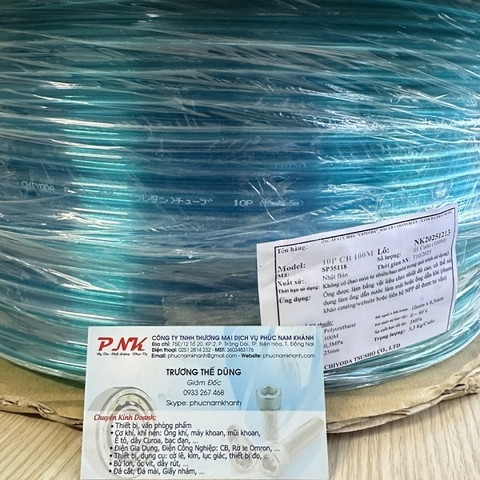 ỐNG HƠI CHIYODA 10x6.5 10P CB 100M (100M/CUỘN)