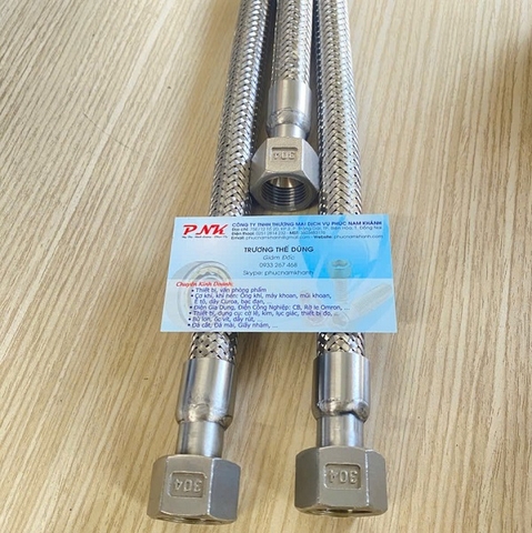 ỐNG NỐI MỀM INOX304 1/2