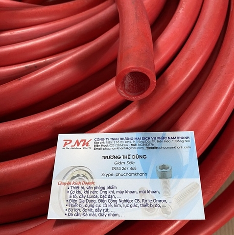 ỐNG SILICONE ĐỎ 22x28MM