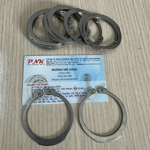 PHE CÀI TRỤC INOX 420 DIN471 D45x1.75