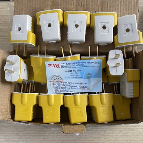 PHÍCH CẮM 2 CHÂN 16A 250V