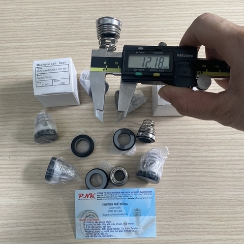 PHỐT CƠ KHÍ TG120B-22 (SIC/VITON 22MM) (DÙNG CHO BƠM EBARA JES M5)