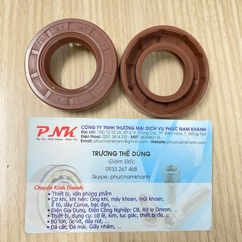 PHỐT FKM TC 25x45x10MM