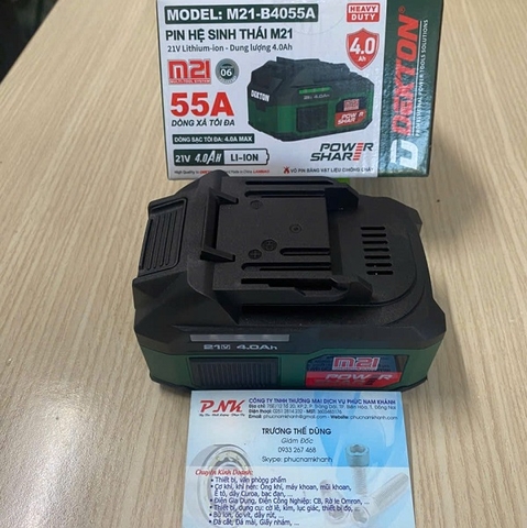 PIN DEKTON M21-B4055A 21V 4.0Ah