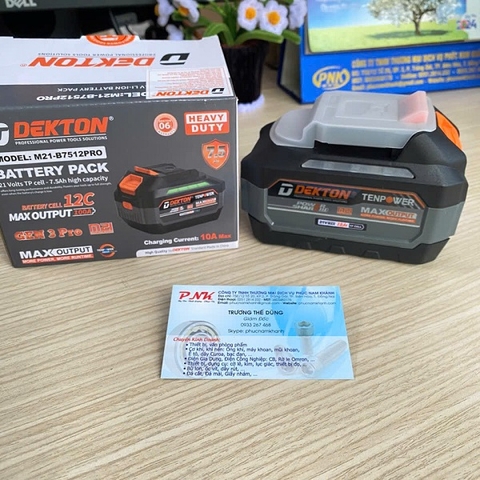 PIN DEKTON M21-B7512PRO 7.5AH 21V