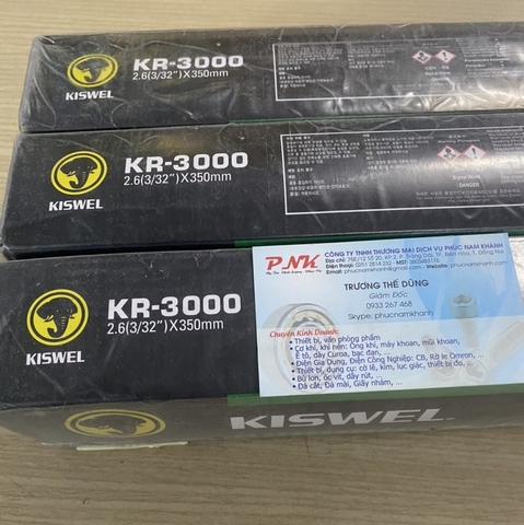 QUE HÀN SẮT KISWEL 2.6MM KR-3000