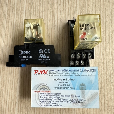 RƠ LE IDEC RN4S-NL-A230 230VAC