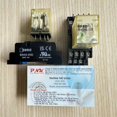 RƠ LE IDEC RN4S-NL-D24 24VDC