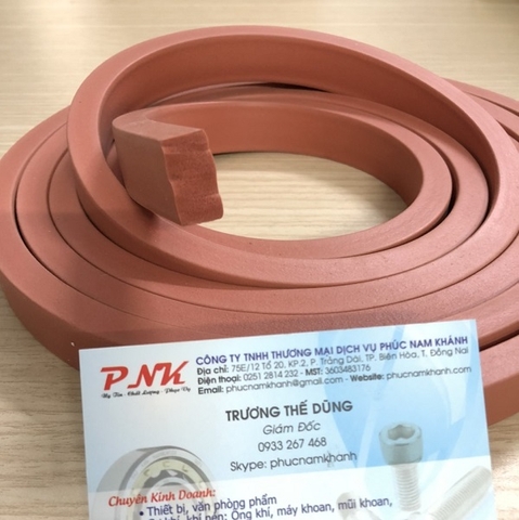 RON SILICONE XỐP ĐỎ 20MMx5MM