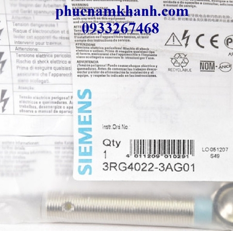 SENSOR 3RG4022-3AG01 SIEMENS