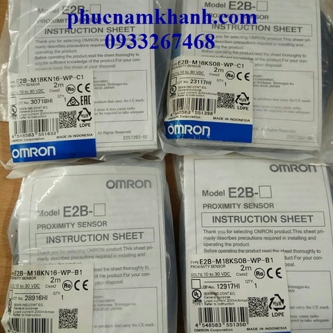 SENSOR E2B-M18KS08-WP-C1 OMRON