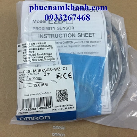 SENSOR E2B-M18KS08-WZ-C1 OMRON