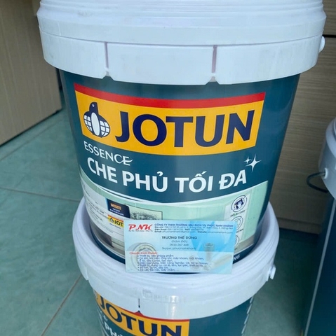 SƠN NỘI THẤT JOTUN ESSENCE CHE PHỦ TỐI ĐA BÓNG 15L/THÙNG (MÀU S3005-R80B)