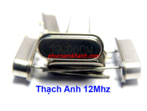 Thạch Anh 12Mhz Cắm 2 Chân