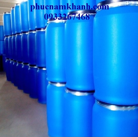 THÙNG PHUY NHỰA 220L NẮP ĐAI SẮT