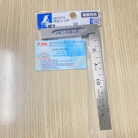 THƯỚC ĐO Ê KE SHINWA 62006 150x100MM