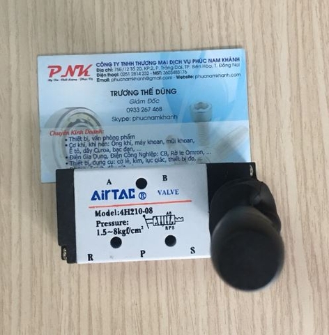 VAN TAY GẠT 4H210-08 AIRTAC