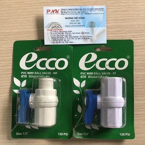 VAN NHỰA PVC ECCO 21MM