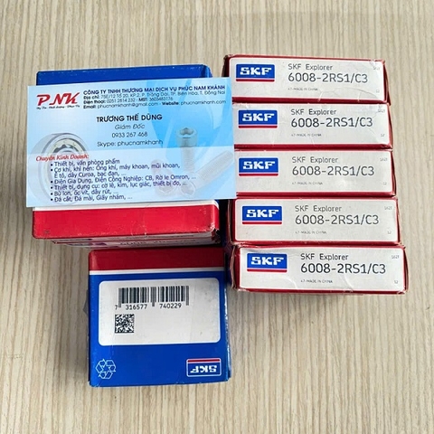 VÒNG BI SKF 6008-2RS1/C3