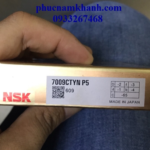 VÒNG BI 7009CTYN P5 NSK