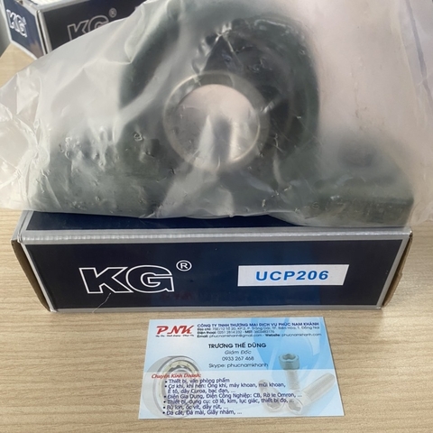 VÒNG BI GỐI ĐỠ UCP206 KG ẤN ĐỘ