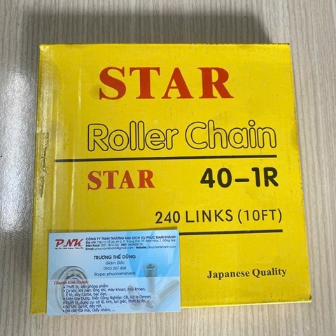 XÍCH STAR 40-1R (3M/HỘP)