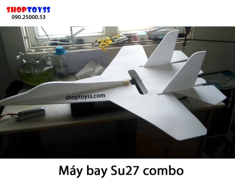 may bay canh bang dieu khien kit su27 combo do dien shoptoy