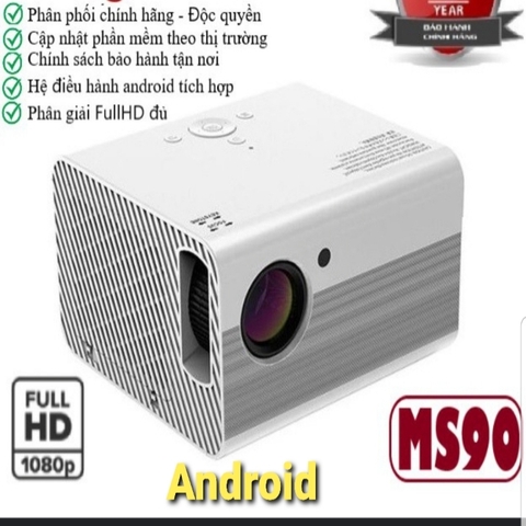 Máy chiếu full HD1080 có android 300 inch