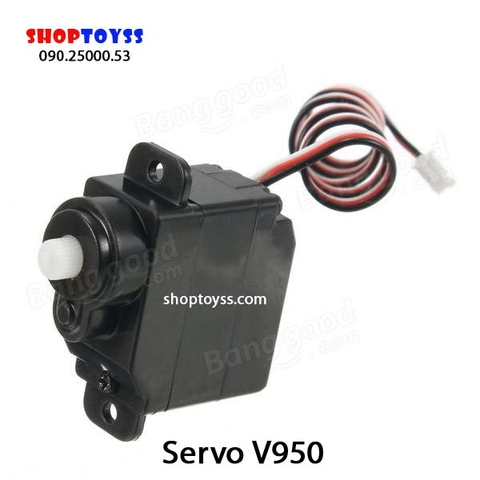 Servo v950 máy bay 6 kênh wltoy cánh-trục