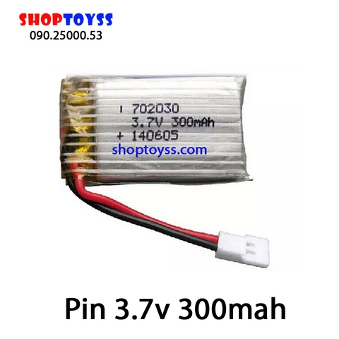 Pin lipo 3.7v 300mah đĩa bay điều khiển