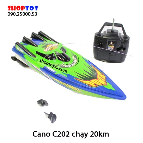 Cano điều khiển từ xa C202 chạy 20km