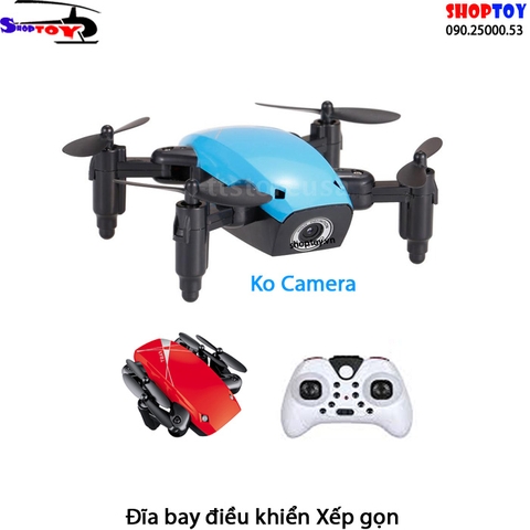 Máy bay điều khiển từ xa 4 cánh xếp gọn Mini Drone S9