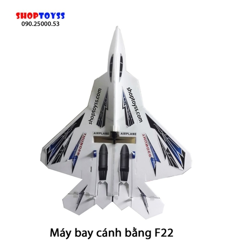 Vỏ kít máy bay cánh bằng f22 siêu bền shoptoy