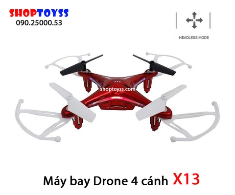 Máy bay điều khiển drone 4 cánh X13 quadcopter