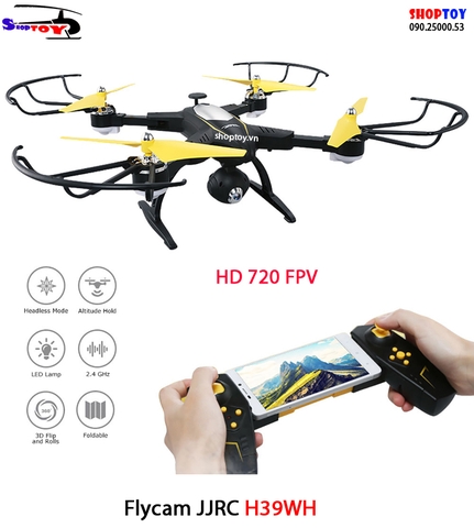 MÁY BAY ĐIỀU KHIỂN TỪ XA DRONE CAMERA JJRC H39WH