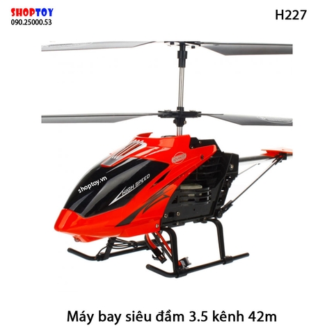 Máy Bay Trực Thăng Điều Khiển 42cm 3.5 kênh H227