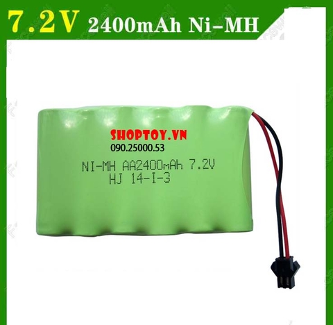 Pin 7.2 v 2400mah xe điều khiển từ xa