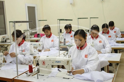 Quần áo bảo hộ tại Cụm công nghiệp Điểm Thụy - Thái Nguyên