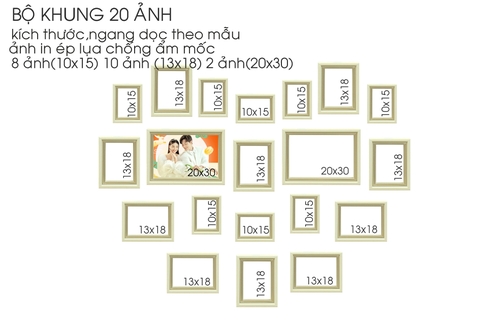 BỘ 20 KHUNG