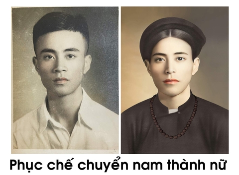 Phục hồi ảnh hư hỏng chuyển nam thành nữ