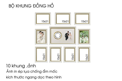 BỘ KHUNG ĐỒNG HỒ