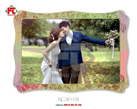 Khung ảnh treo tường KC3D-01