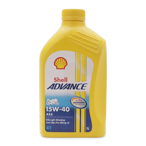 Nhớt Shell Advance AX5 15W40 1L