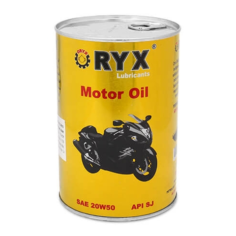 Nhớt xe số cao cấp Oryx MOTOR OIL 20W50 lon 1L