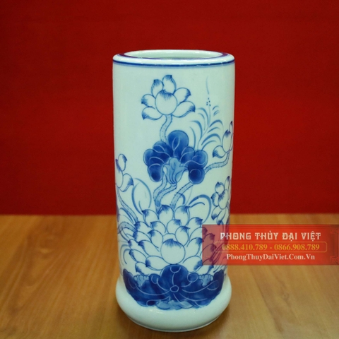 Ống hương men ngọc  Bát tràng
