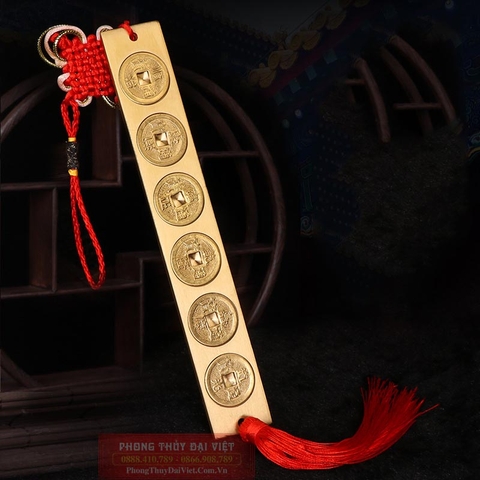 Thước đồng phong thuỷ - lục đế 23.5cm